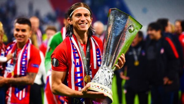 luis filipe atletico madrid premiazione europa league maggio 2018