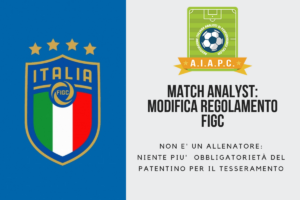 Match Analyst, modifica al regolamento FIGC: non è un allenatore. Il pres. AssoAnalisti: «Grande conquista»