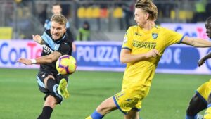Frosinone-Lazio 0-1, il tabellino e le pagelle