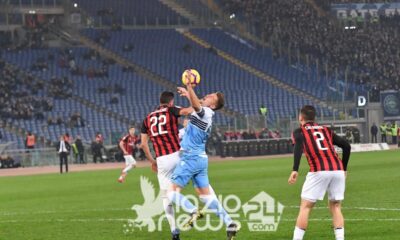Musacchio Milinkovic Lazio Milan 2
