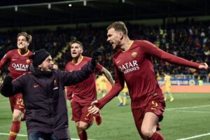 dzeko esultanza febbraio 2019