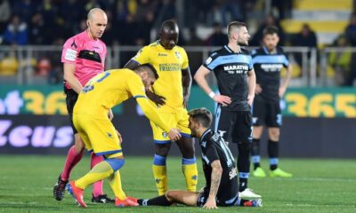 infortunio luis alberto fabbri frosinone febbario 2019