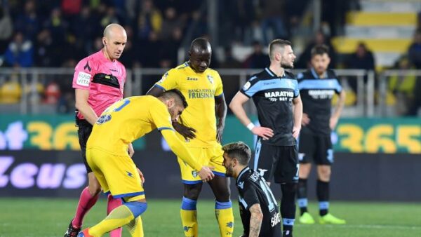 infortunio luis alberto fabbri frosinone febbario 2019