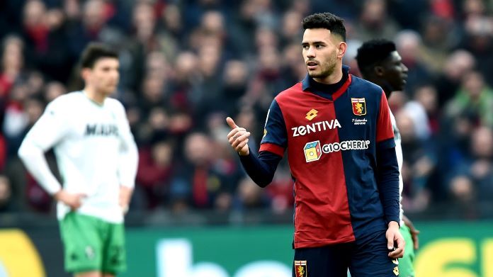 sanabria-genoa-esultanza-febbraio-2019 genoa lazio sanabria