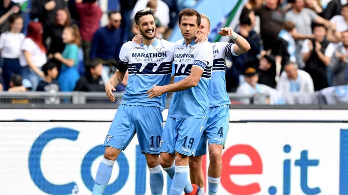 lulic-luis-alberto-esultanza lazio sassuolo