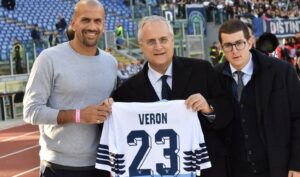 Compleanno Lazio, gli auguri di Veron – FOTO
