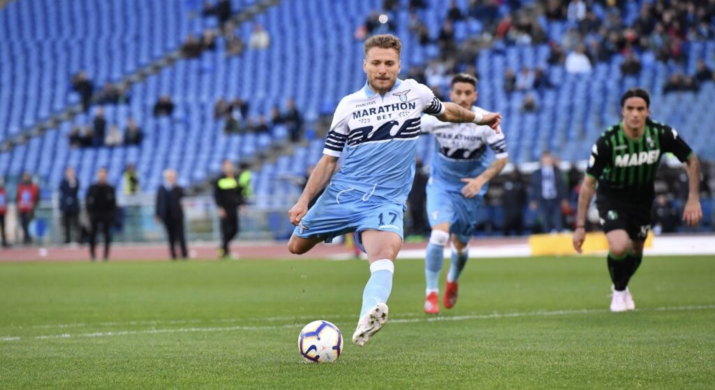 Lazio-Sassuolo, la moviola dell'ex arbitro Marelli: «Il rigore è giusto. Anche nel primo tempo...» 1 immobile