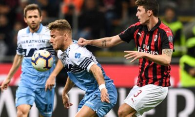 immobile lazio-milan figlie video