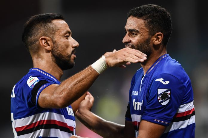 sampdoria defrel quagliarella