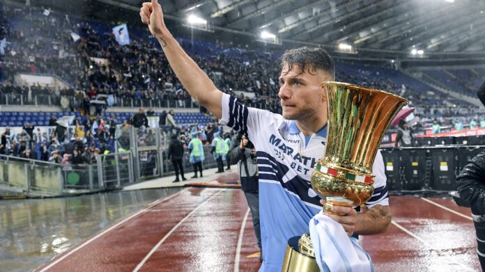 immobile-coppa-Lazio-Bologna serie A immobile