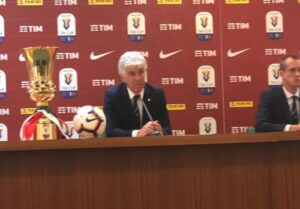 Coppa Italia, Gasperini: «La finale contro la Lazio ci è rimasta indigesta»