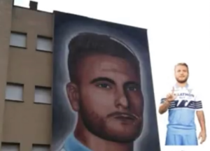 Lazio, Lotito sul murales di Ponte di Nona: «Per noi, è motivo d’orgoglio»