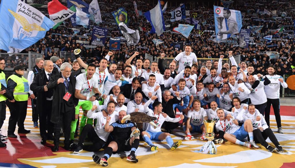 FOTOGALLERY: Il trionfo della Lazio in Coppa Italia 1 lazio esultanza coppa italia