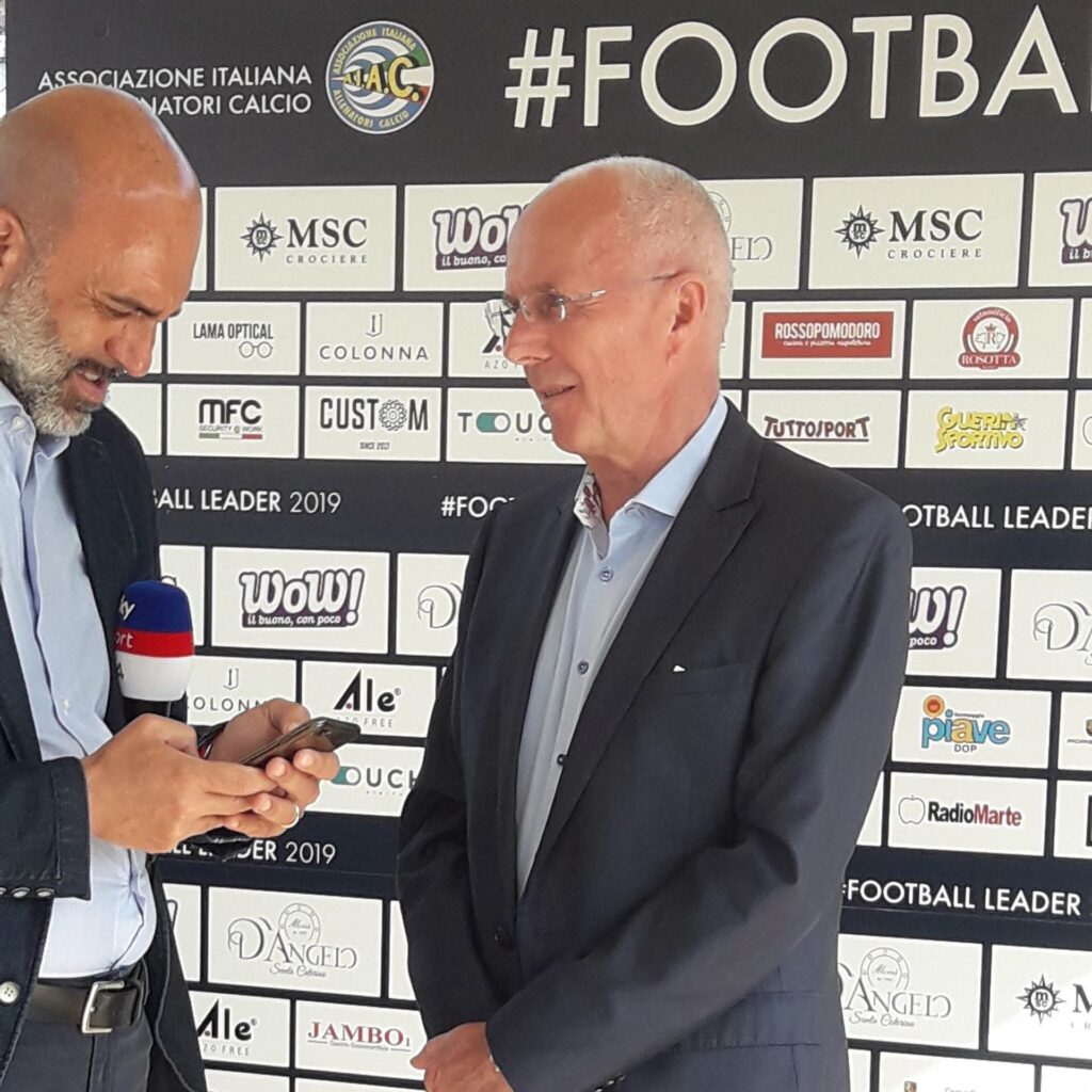 Eriksson: «Orgoglioso della Lazio e di Inzaghi, avrei voluto uno come Immobile» 1 erikson footbal leader