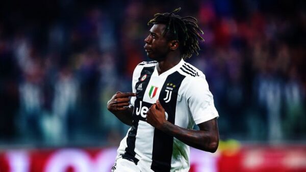 kean esultanza juventus marzo 2019