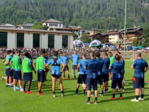 AURONZO DAY 8 – La Lazio si allena sotto gli occhi di Lotito, torna Patric – FT&VD