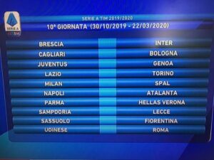 decima giornata