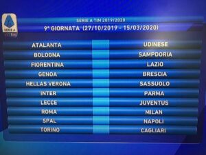 nona giornata