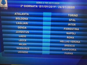 seconda giornata