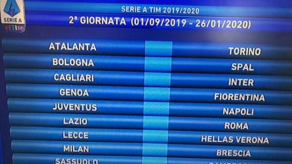 seconda giornata