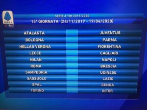 tredicesima giornata