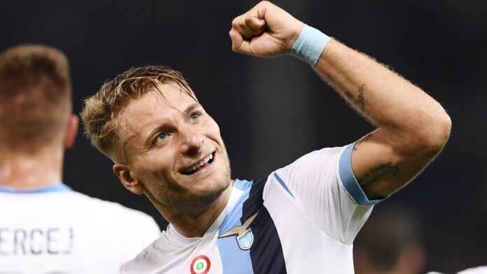 immobile-Sampdoria-Lazio serie A immobile