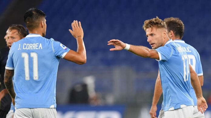Lazio-Parma serie A-correa-immobile