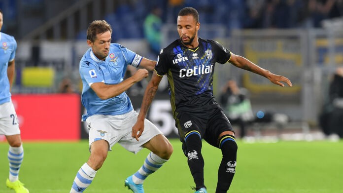 Lazio-Parma serie A-hernani-lulic
