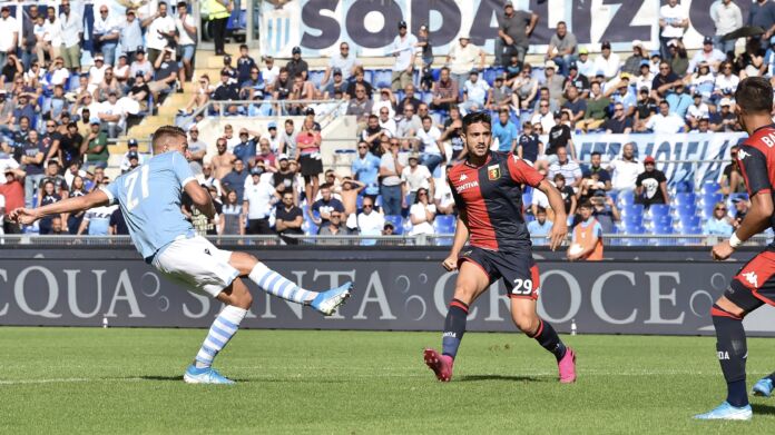 Lazio-Genoa serie A-milinkovic