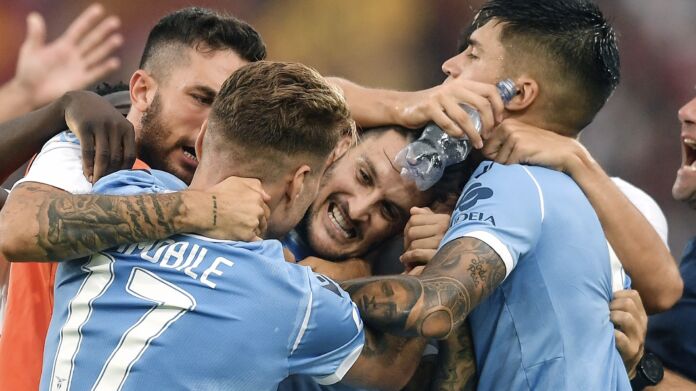 Lazio - AS Roma-luis-alberto esultanza nazionali