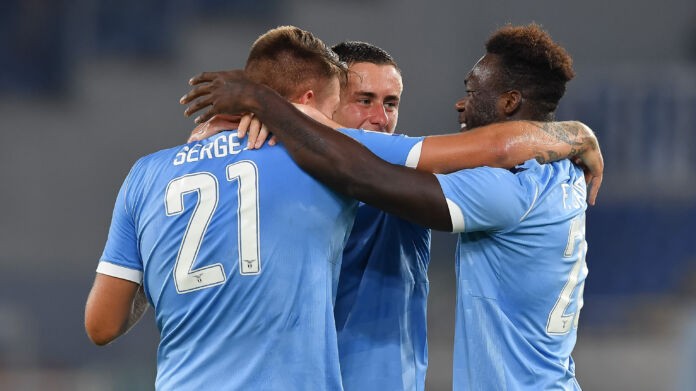 Lazio-Parma serie A-marusic-milinkovic-caicedo lazio