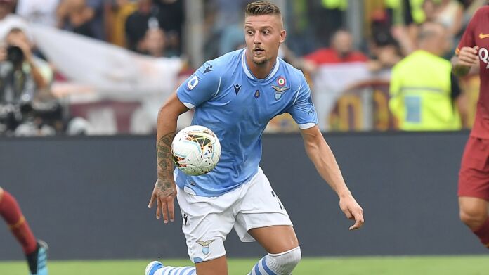 milinkovic Lazio-Genoa