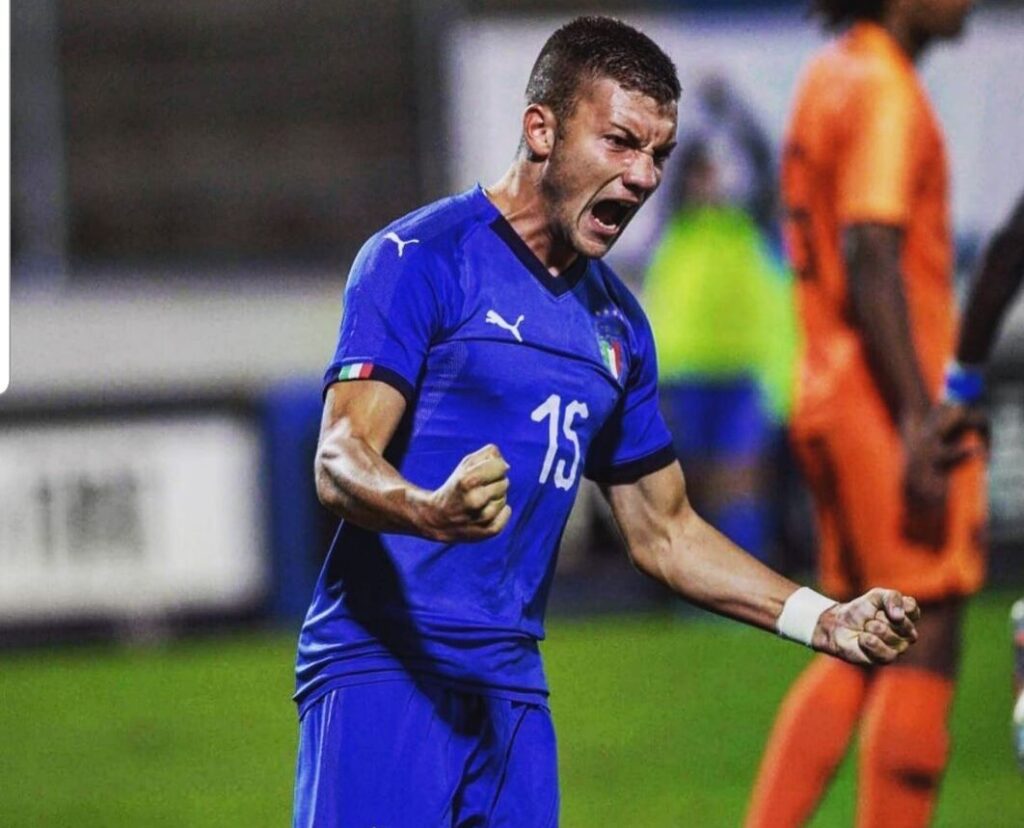 Italia Under 19, Armini protagonista contro l'Olanda: «Sempre un onore» - FOTO 1 Armini nazionale e1572013217324