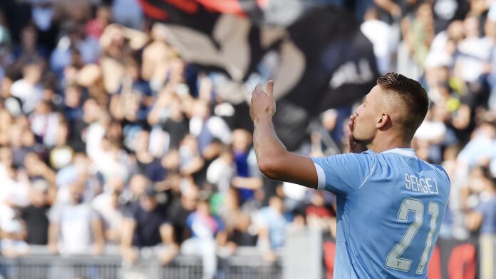 Lazio-Genoa serie A-milinkovic