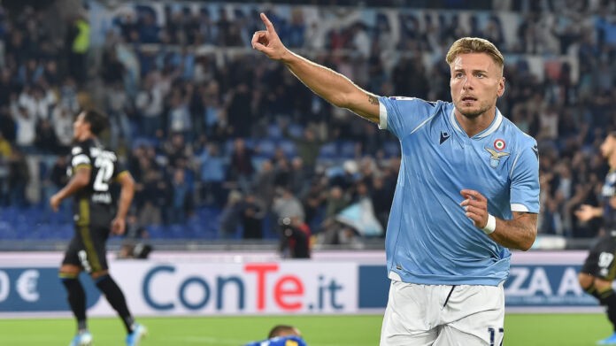 Lazio-Parma serie A-immobile
