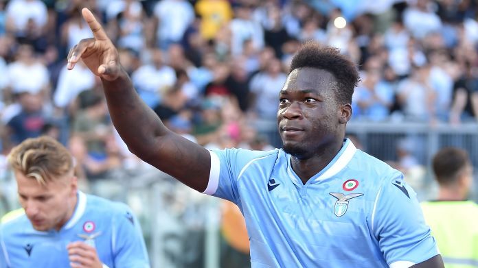 caicedo esulta settembre 2019 Lazio Rennes