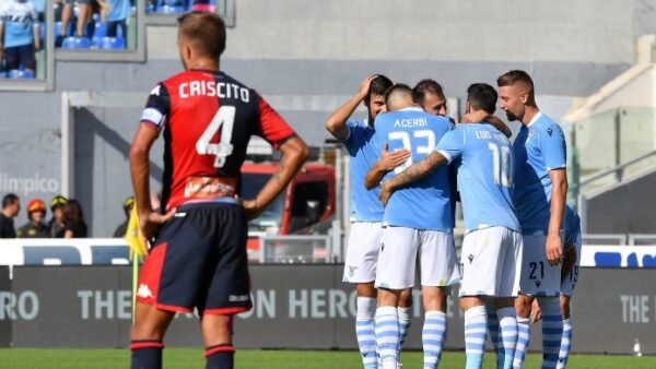 criscito esultanza lazio settembre 2019