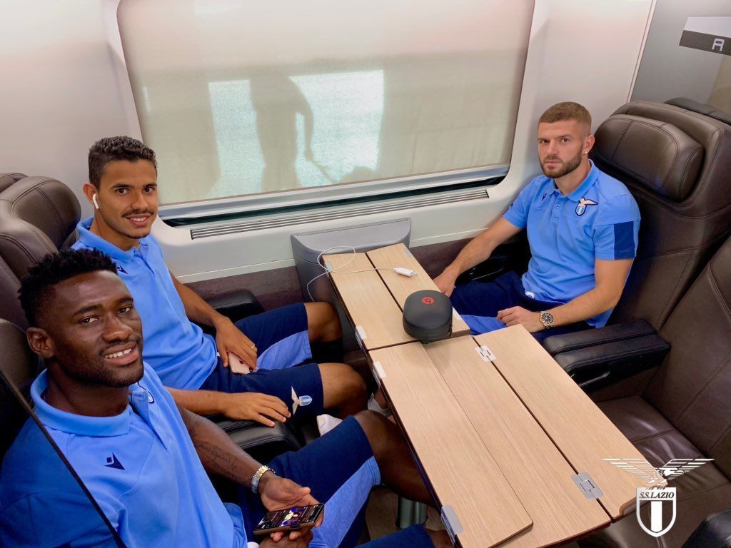Lazio, è tempo di vigilia: la squadra in viaggio verso Ferrara - FOTO&VIDEO 1 Lazio Spal