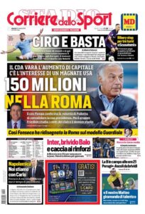 Lazio, le prime pagine dei quotidiani sportivi – 29 Ottobre