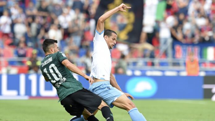 Bologna-Lazio serie A Luiz Felipe