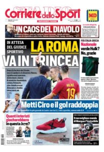 Corriere dello Sport edizione Roma