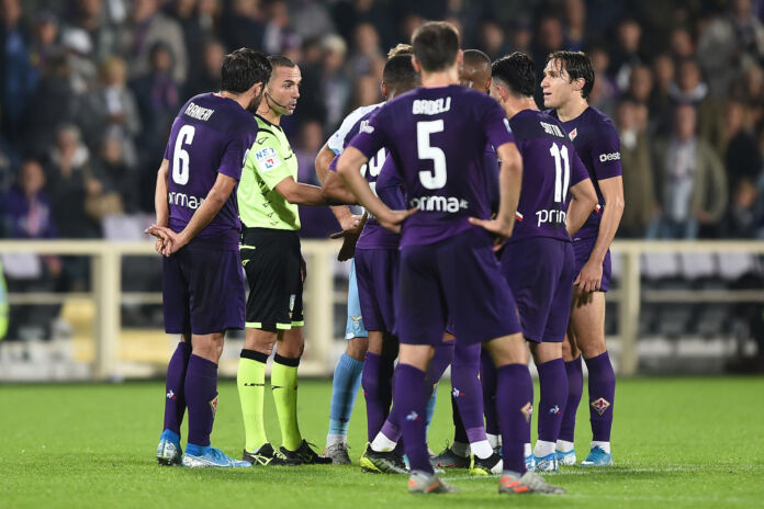 fiorentina ribery proteste