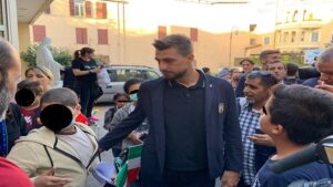 Italia, la nazionale in visita al Bambino Gesù  FOTO