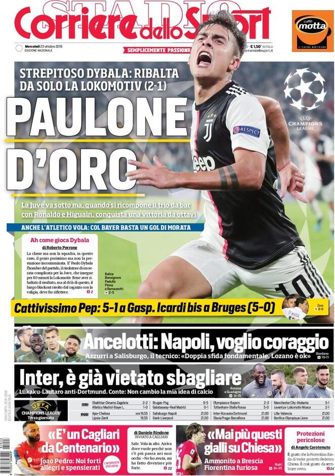 corriere dello sport 2019 10 23 5daf859867a97