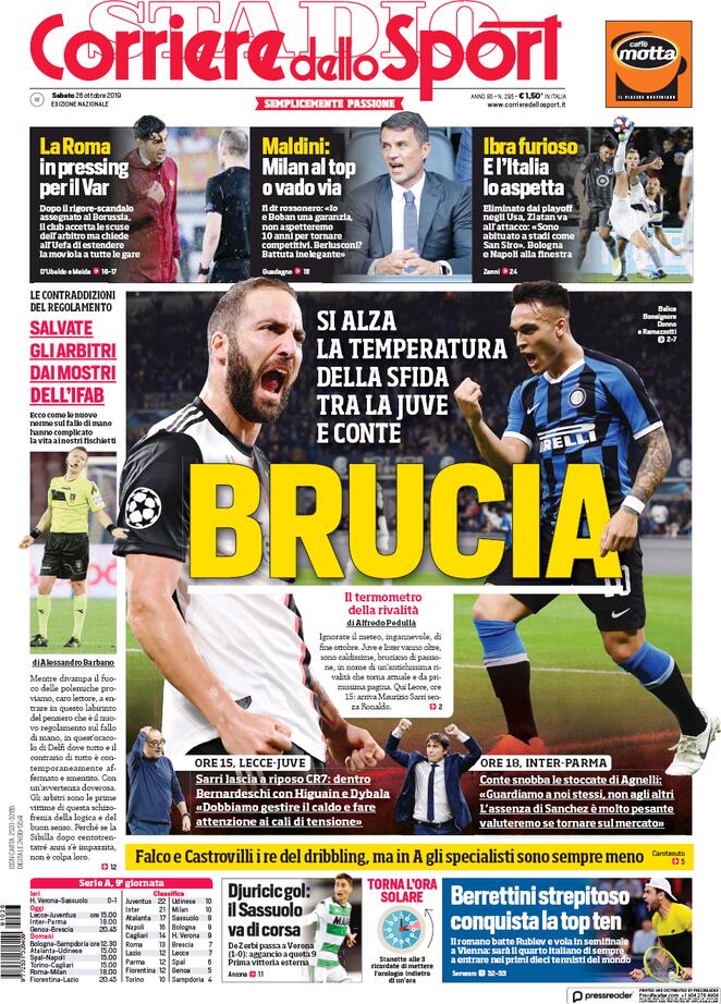 corriere dello sport 2019 10 26 5db374ec26f94