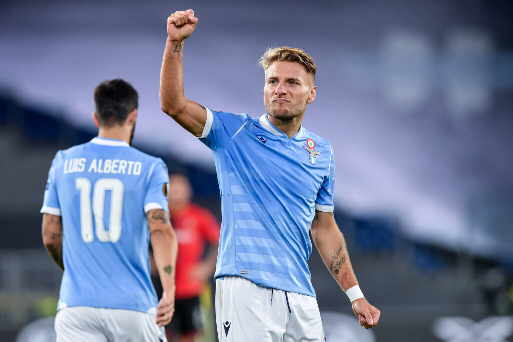 Lazio, Immobile punta il traguardo dei 100 gol: quasi raggiunti Rocchi e Giordano 1 Immobile Dzeko