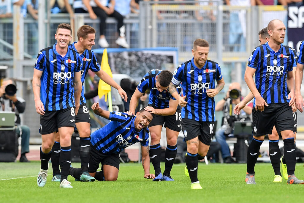 Carrera: «Atalanta? Nulla in meno della Lazio e delle big» 1 esult gol Muriel AS1 4891