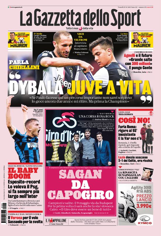 gazzettafc nazionale web Big 5
