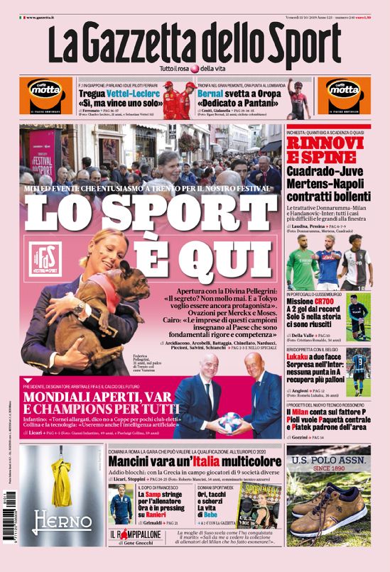 la gazzetta dello sport d5a9db8dbe27ec00fed1f1680dcb4f1720191011