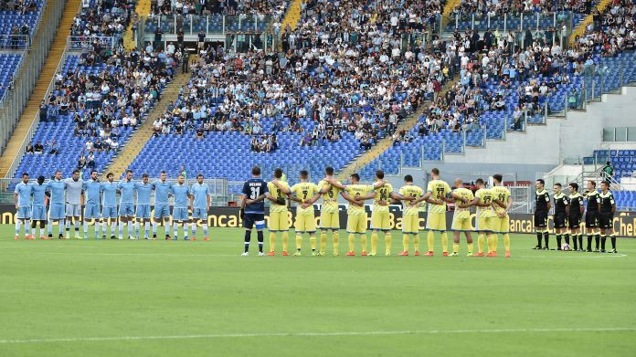 lazio minuto silenzio